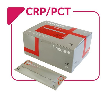 Finecare™ CRP/PCT Rapid Quantitative Test FINECARE™ 25 szt. - FIA METER - szybki ilościowy test immunofluorescencyjny