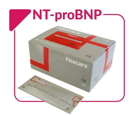 NT-proBNP FINECARE™ 25 szt.  - FIA METER - szybki ilościowy test immunofluorescencyjny