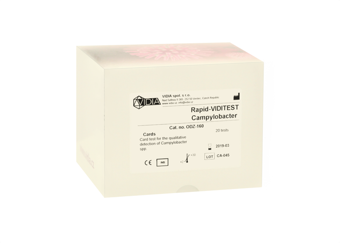 Rapid-VIDITEST Campylobacter jejuni Card