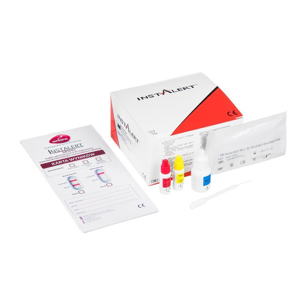 INSTALERT MONO Szybki jakościowy do wykrywania przeciwciał heterofilnych mononukleozy zakaźnej