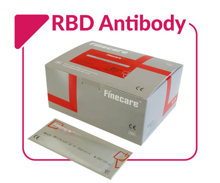 Finecare™ 2019-nCoV RBD Antibody Test  FINECARE™ 25 szt. - FIA METER - szybki ilościowy test immunofluorescencyjny