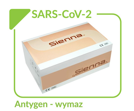 COVID-19 Antigen Rapid Test Cassette (Wymaz z nosogardzieli) - Szybki test na koronawirus-  25 testów