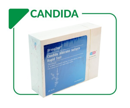 CANDIDA (20 testów) - szybki test do wykrywania antygenu Candida Albicans