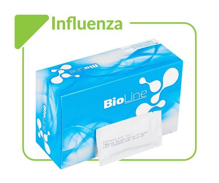 Influenza A/B (10 testów) - szybki test do jakościowego wykrywania wirusów grypy typu A i B