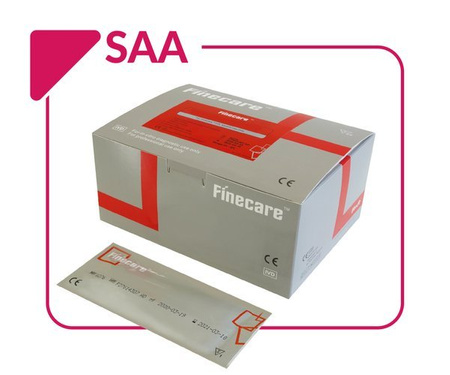 SAA Rapid Quantitative Test FINECARE™ 25 szt. - FIA METER - szybki ilościowy test immunofluorescencyjny